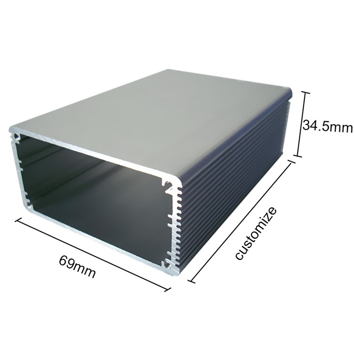 Gabinete eletrônico de alumínio para PCB